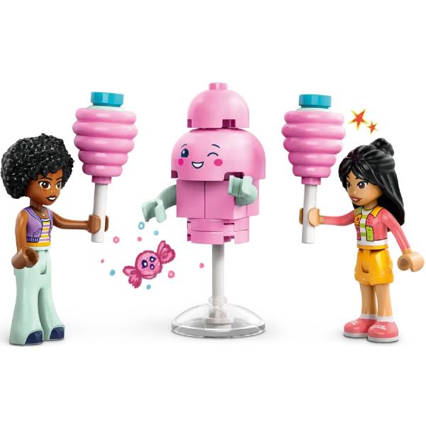 Lego Friends. Taraba cu vata de zahar si scuter