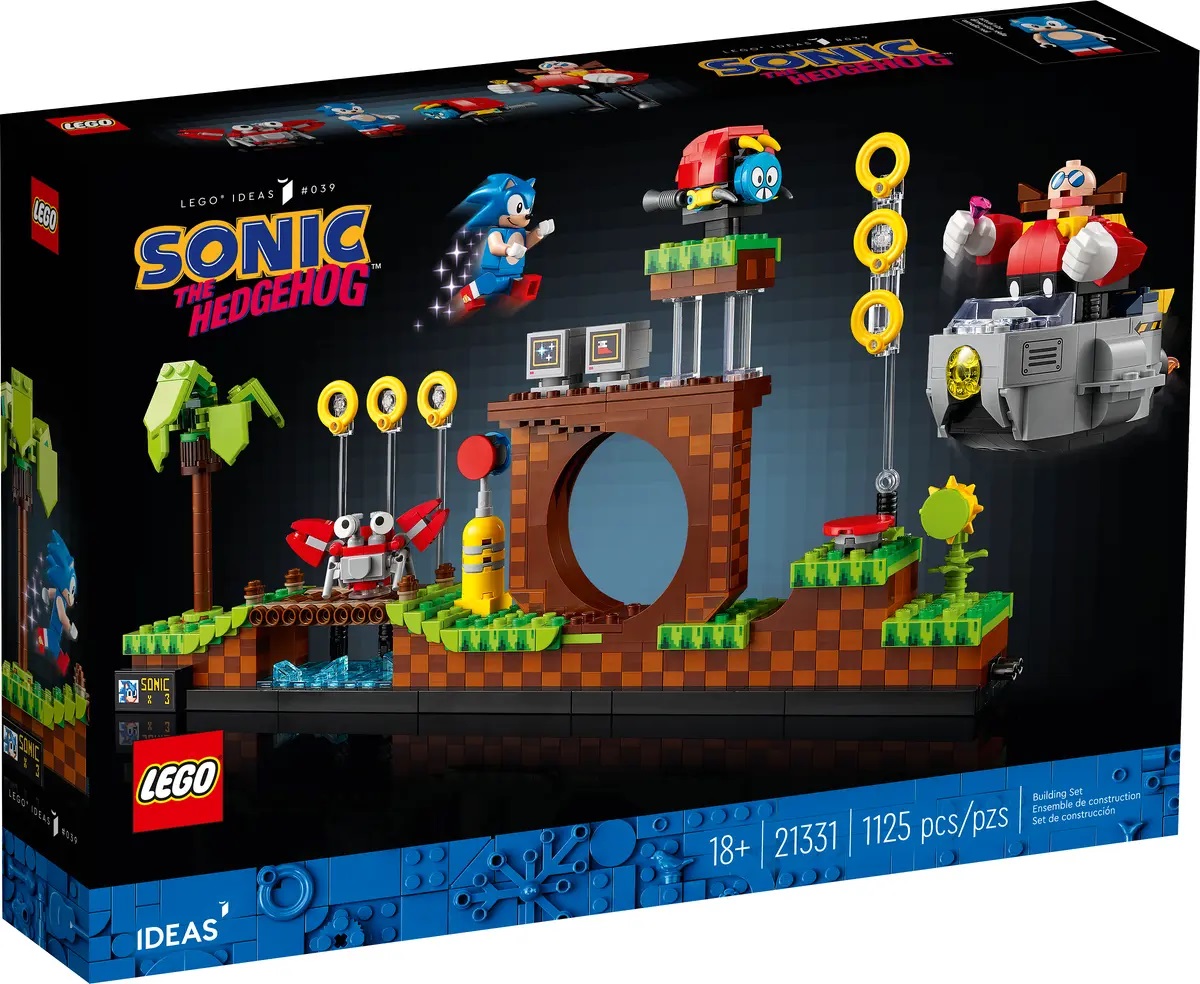 Lego Ideas: Sonic the Hedgehog. Dealul verde