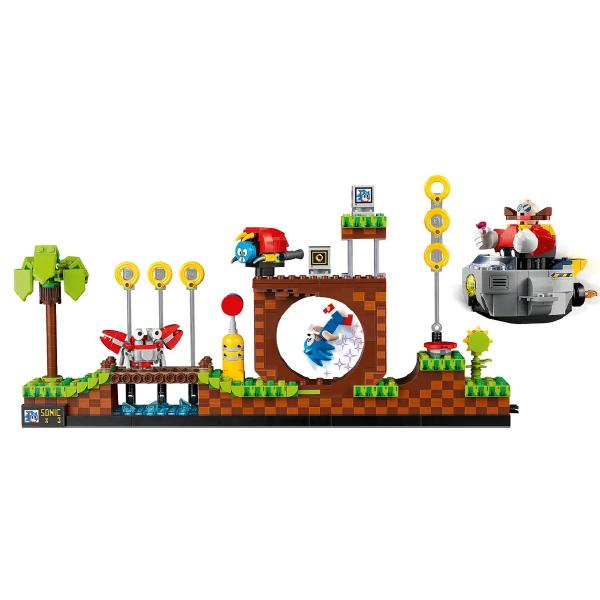 Lego Ideas: Sonic the Hedgehog. Dealul verde