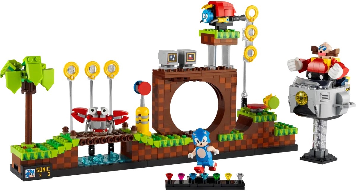 Lego Ideas: Sonic the Hedgehog. Dealul verde