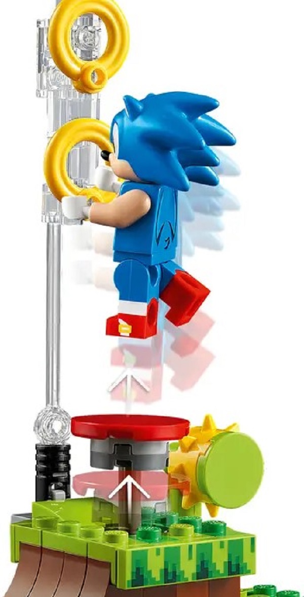 Lego Ideas: Sonic the Hedgehog. Dealul verde