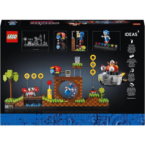 Lego Ideas: Sonic the Hedgehog. Dealul verde