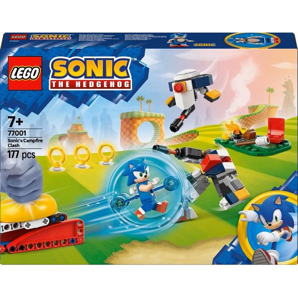 Lego Sonic. Infruntare la focul de tabara al lui Sonic