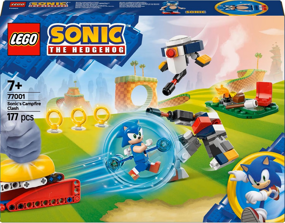 Lego Sonic. Infruntare la focul de tabara al lui Sonic