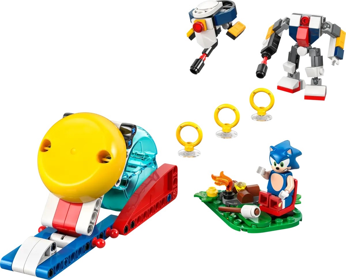 Lego Sonic. Infruntare la focul de tabara al lui Sonic