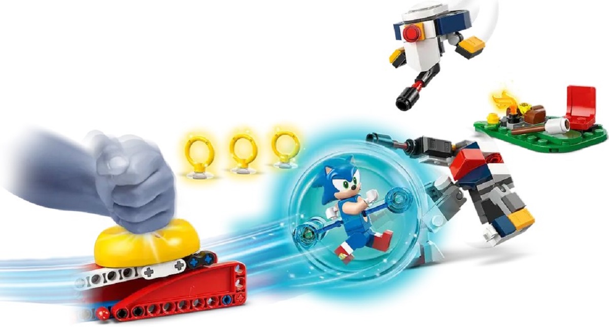 Lego Sonic. Infruntare la focul de tabara al lui Sonic