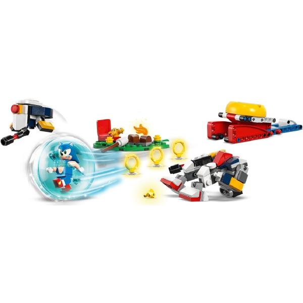 Lego Sonic. Infruntare la focul de tabara al lui Sonic