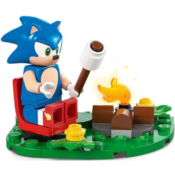Lego Sonic. Infruntare la focul de tabara al lui Sonic