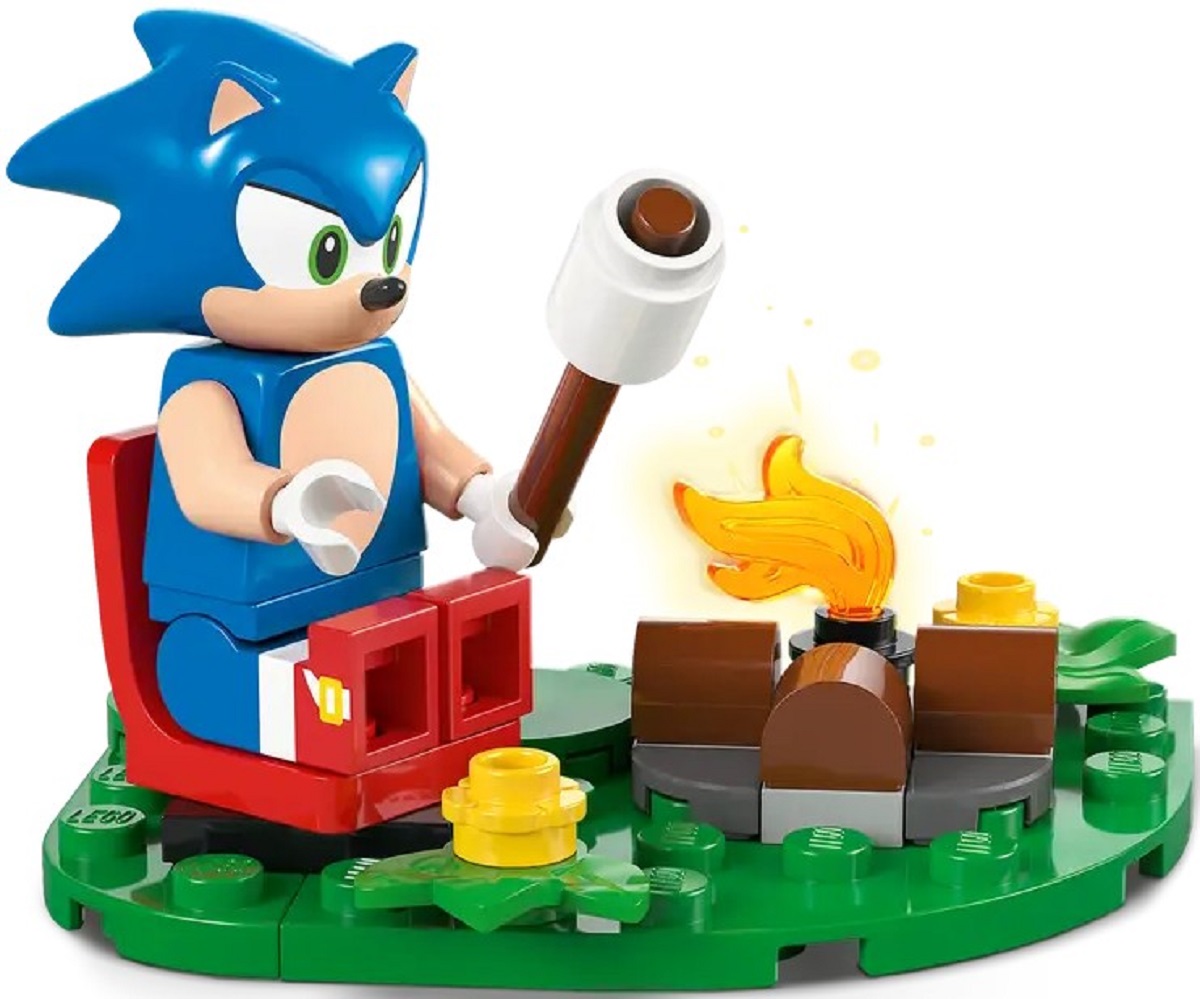 Lego Sonic. Infruntare la focul de tabara al lui Sonic
