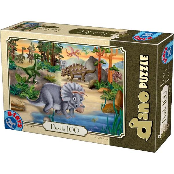 Puzzle 100: Dino Puzzle