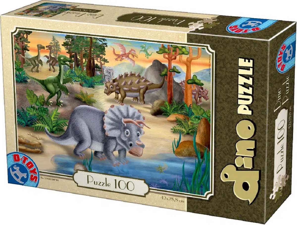 Puzzle 100: Dino Puzzle