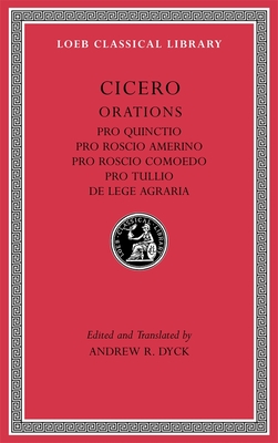Pro Quinctio. Pro Roscio Amerino. Pro Roscio Comoedo. Pro Tullio. De Lege Agraria -