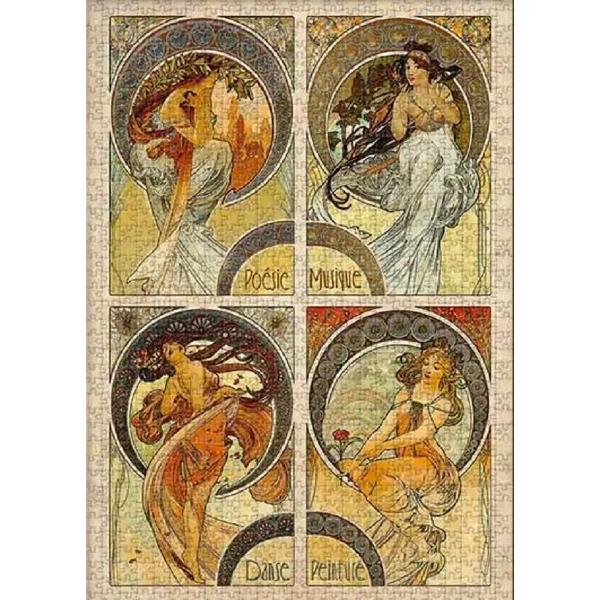 Puzzle 1000: Alphonse Mucha. Arts