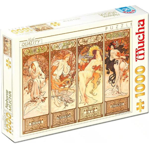 Puzzle 1000: Alphonse Mucha. Seasons