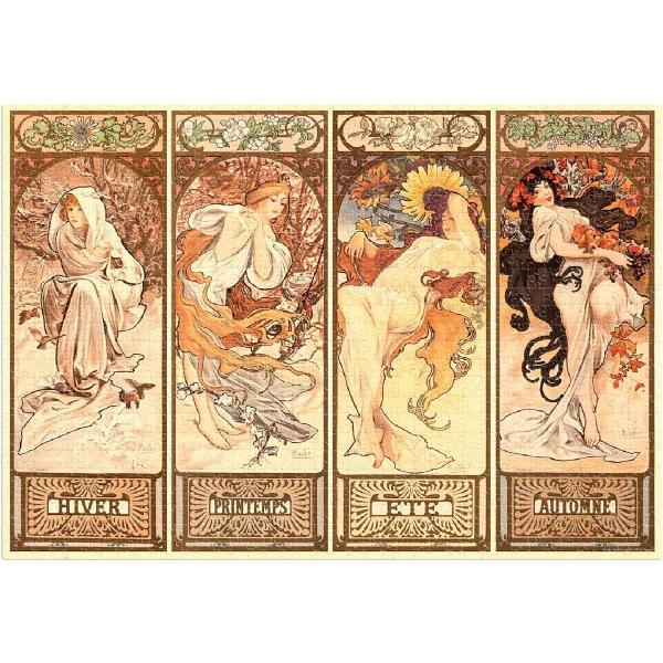 Puzzle 1000: Alphonse Mucha. Seasons