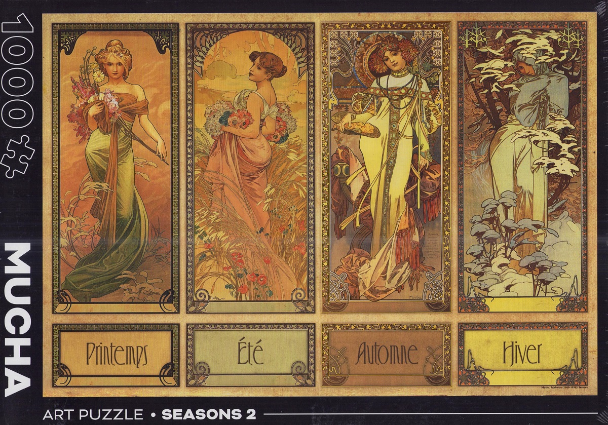 Puzzle 1000: Alphonse Mucha. Seasons 2