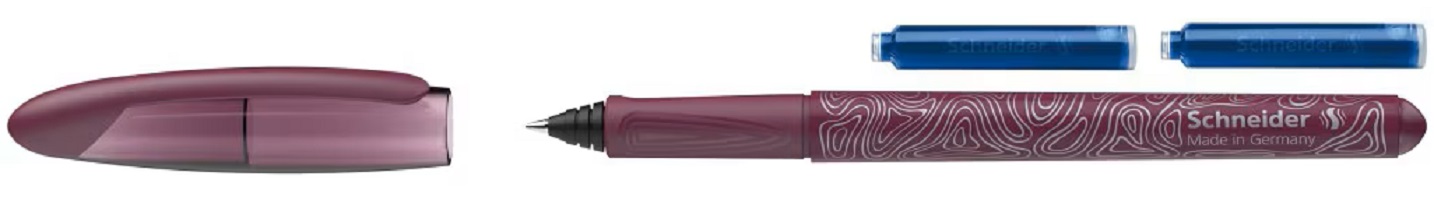 Stilou Bordo + Roller Opus + 2 rezerve
