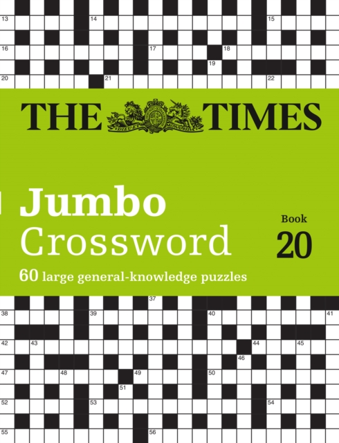 Times 2 Jumbo Crossword Book 20 - John The Times Mind Games|grimshaw