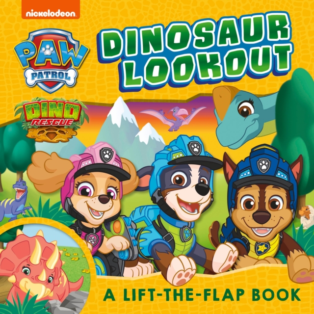 PAW Patrol Dinosaur Lookout Lift-the-Flap Book -