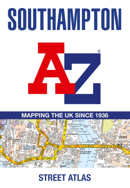 Coperta cărții 'Southampton A-Z Street Atlas -'