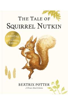 Coperta cărții 'Tale of Squirrel Nutkin Picture Book - Beatrix Potter'