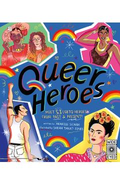 Coperta cărții 'Queer Heroes - Arabelle Sicardi'