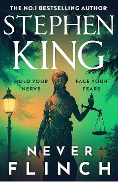 Coperta cărții Never Flinch. Holly Gibney #4 - Stephen King