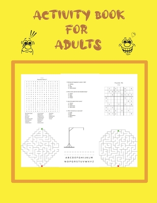 activity book for adults - Sue Avc