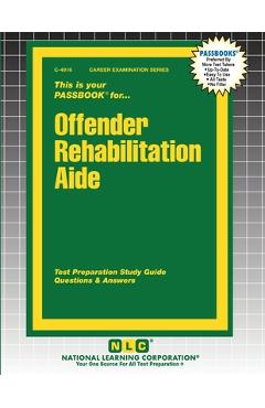 Coperta cărții 'Offender Rehabilitation Aide -'