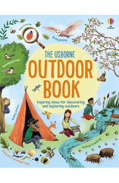 Coperta cărții 'Usborne Outdoor Book - Emily Bone'