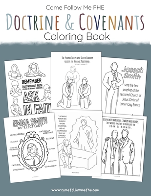 Doctrine & Covenants Coloring Book - Come Follow Me Fhe