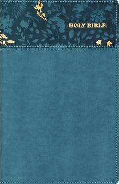 Nasb, Personal Size Bible, Large Print, Leathersoft, Teal, Red Letter, 1995 Text, Comfort Print -