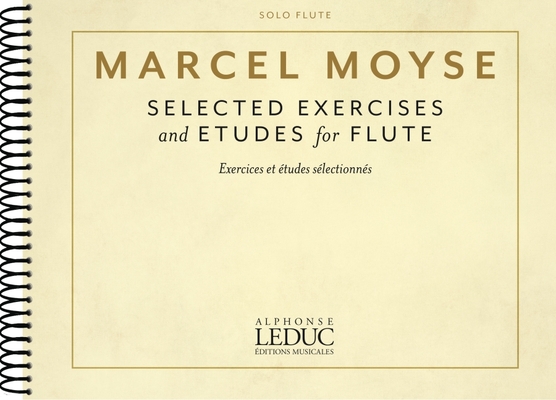 Coperta cărții 'Selected Exercises for Flute - Marcel Moyse'