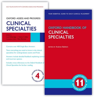 Oxford Handbook of Clinical Specialties 11th Edition and Oxford Access and Progress 4th Edition 2 Volume Set: Clinical Specialties -