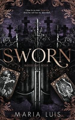 Coperta cărții 'Sworn: A Dark Age Gap Romance - Maria Luis'