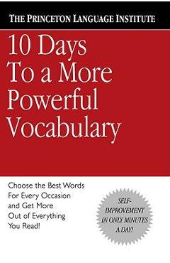 Coperta cărții '10 Days to a More Powerful Vocabulary -'