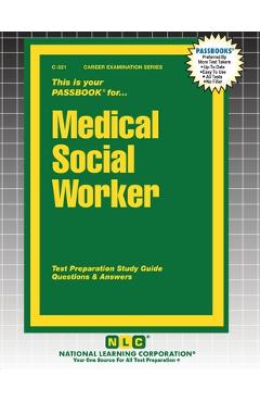 Coperta cărții 'Medical Social Worker -'