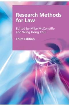 Research Methods for Law - Mike Mcconville