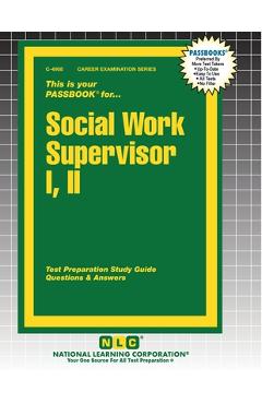 Coperta cărții 'Social Work Supervisor I, II -'