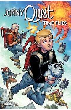 Coperta cărții 'Jonny Quest Vol. 1: Time Flies - Joe Casey'