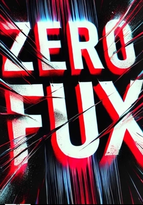 Coperta cărții 'Zero Fux a Memoir Healing Through the Cracks of My Past: Breaking Free, Falling Hard, and Rising Again - Justin Brooks'