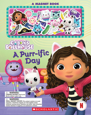 A Purr-Ific Day (Gabby's Dollhouse Magnet Book) - 