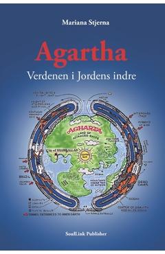 Coperta cărții 'Agartha: Verdenen i Jordens indre - Mariana Stjerna'