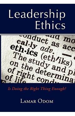 Coperta cărții 'Leadership Ethics - Lamar Odom'