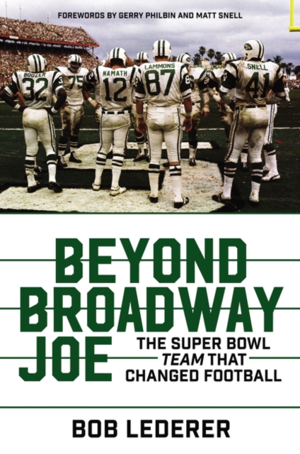 Coperta cărții 'Beyond Broadway Joe - Bob Lederer'