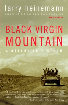 Coperta cărții 'Black Virgin Mountain: A Return to Vietnam - Larry Heinemann'