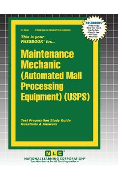 Coperta cărții 'Maintenance Mechanic (Automated Mail Processing Equipment) (USPS) -'