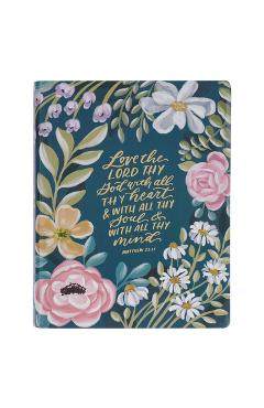 Poza produsului KJV Note-Taking Bible LP Faux Leather Love the Lord Matt. 22:37 - 