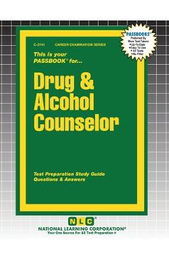 Coperta cărții 'Drug & Alcohol Counselor -'
