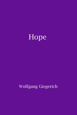 Coperta cărții 'Hope - Wolfgang Giegerich'